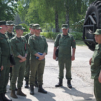 Сбор инженерно-технического состава войск связи Вооруженных Сил