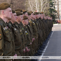 В 120 омбр проводили в запас более 500 военнослужащих, выслуживших установленные сроки срочной военной службы