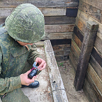 Комплексные контрольные занятия с военнослужащими нового пополнения