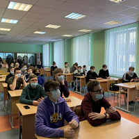 Встреча на военном факультете