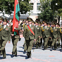 Военнослужащие Вооружённых Сил приняли активное участие в праздновании Дня Независимости Республики Беларусь