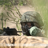 В 8-й бригаде радиационной, химической и биологической защиты проходит командно-штабное учение