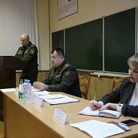 Сбор с руководителями по военно-патриотическому воспитанию 