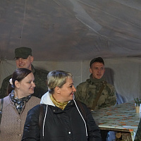 Матери - в гостях у солдат