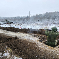 Комплексные тактические занятия с гвардейцами