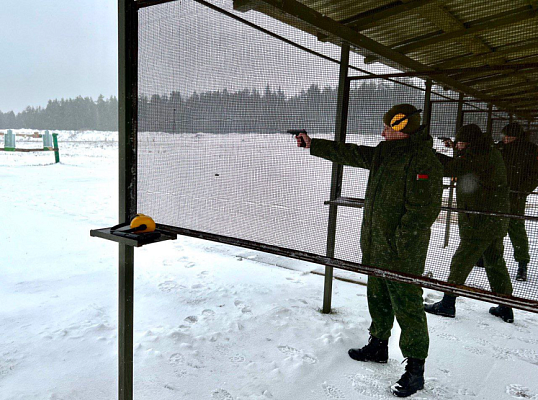 Занятия по огневой подготовке и тактической медицине