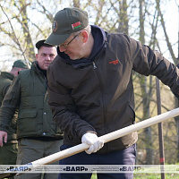 Сотрудники Военного информационного агентства «Ваяр» приняли участие в республиканском субботнике