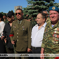 В 6 омбр Западного оперативного командования состоялось торжественное открытие памятника «Стела Победы»