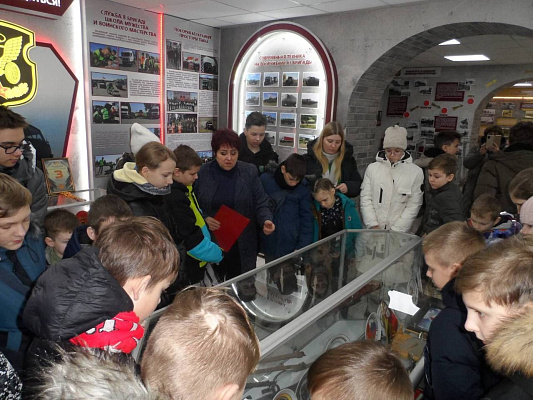 В гостях у военных автомобилистов 