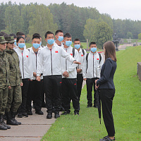 Участники конкурса «Уверенный прием» побывали на «Линии Сталина» и в «Хатыни» 