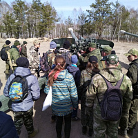 В гостях у артиллеристов 
