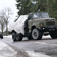 Гвардейцы совершили марш 