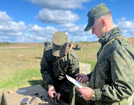 В 377 зрп прошли занятия по предметам боевой подготовки