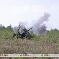 Курсанты 72 ОУЦ выполнили стрельбу штатным снарядом с закрытых огневых позиций
