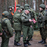 На полигоне Лепельский завершилось боевое слаживание подразделений военнообязанных