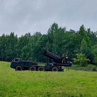 У артиллеристов — полевой выход