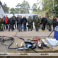Учебно-методический сбор со специалистами по охране труда Вооруженных Сил Республики Беларусь