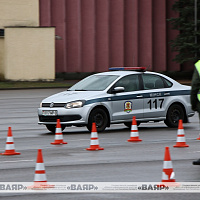 Отборочное состязание на конкурс «Дорожный патруль»