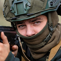 Занятия по тактической подготовке с курсантами Военной академии