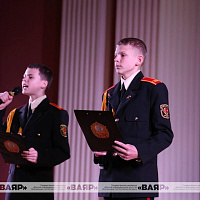 В Минском суворовском военном училище прошёл день открытых дверей