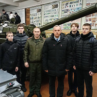 Школьники посетили военно-технический факультет в БНТУ