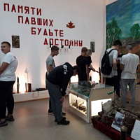 В гостях у гвардейцев