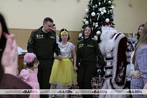 Военнослужащие 120 омбр приняли участие в акции «Наши дети»