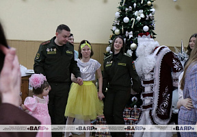 Военнослужащие 120 омбр приняли участие в акции «Наши дети»