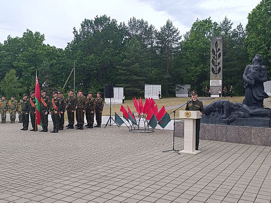 Митинг, посвящённый Дню освобождения Осиповичского района от немецко-фашистских захватчиков