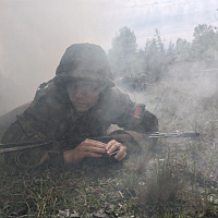 Комплексные контрольные занятия с военнослужащими нового пополнения
