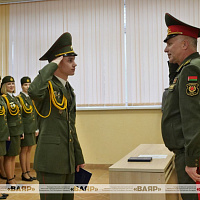 Очередной выпуск младших офицеров