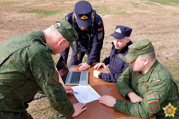 Проведено обследование территории одной из воинских частей на предмет наличия возможных воинских захоронений