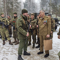 Воины-интернационалисты в гостях у военнослужащих