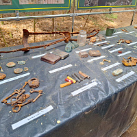 Курсанты военного факультета в БГАА посетили урочище Уручье