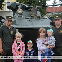 В Гродно продолжается празднование Дня освобождения города от немецко-фашистских захватчиков