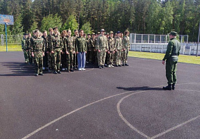 Занятия в рамках военно-полевых сборов