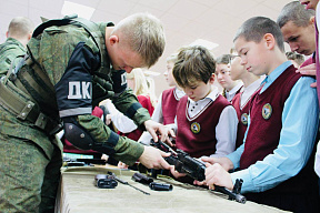 Профориентационное занятие в Жодино