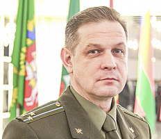 Полковник Руслан Шкодин, военный комиссар Витебской области