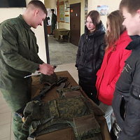 В гостях у зенитчиков