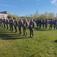 Витебские десантники совершили прыжки с парашютом