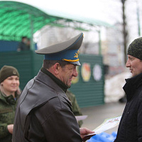 Торжественные проводы военнообязанных