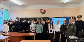 Представители военно-технического факультета в БНТУ провели профориентационную работу