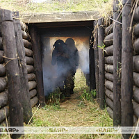 На Кобринском укрепрайоне прошли занятия по боевой подготовке 