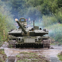 Одно из подразделений 11 омбр совершило марш в назначенный район для проведения занятий