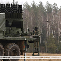 Полевой выход с военнослужащими одного из подразделений 51 абр