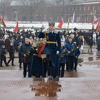 Гвардейцы 38 одшбр возложили цветы в мемориальном комплексе «Брестская крепость-герой»