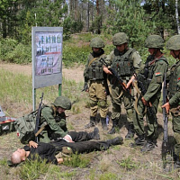 На Гожском полигоне — боевые стрельбы отделений