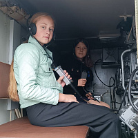 В рамках военно-патриотического воспитания