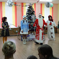 Поздравление воспитанников Борисовского центра коррекционно-развивающего обучения и реабилитации 