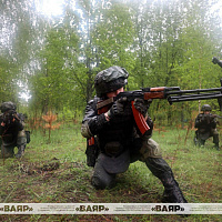 Практический этап выездной совместной конференции Министерств обороны Беларуси и России